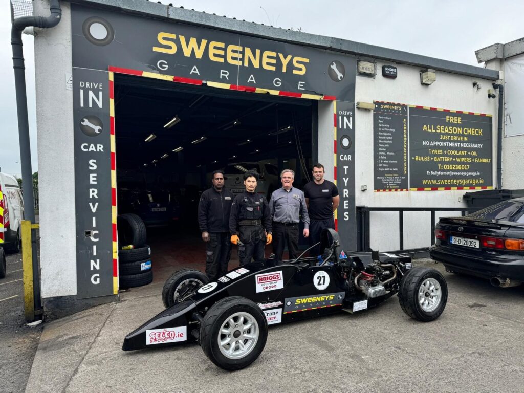 Colm Blackburn Sponsored by Sweeney's Garage