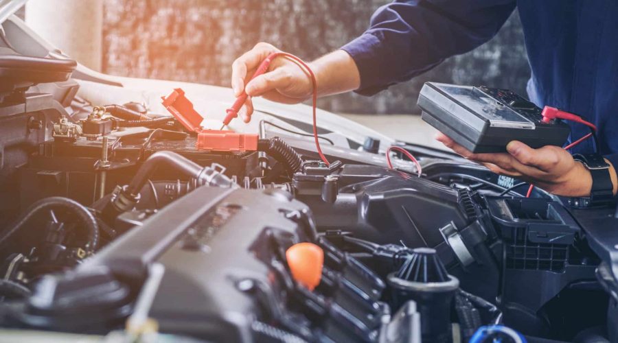 Car battery replacement