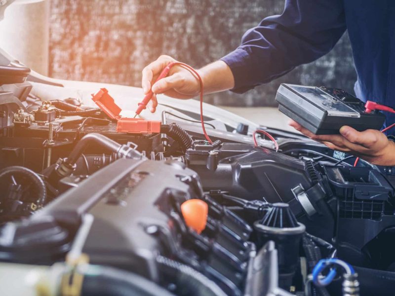 Car battery replacement